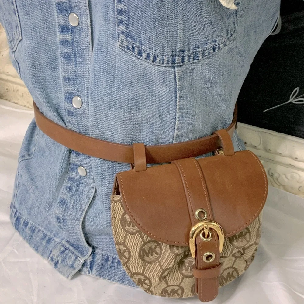 Michael Kors MK Belt Bag Purse NWT - Picture 3 of 8